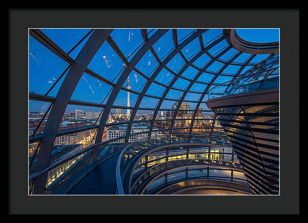 Berlin Skyline From Reichstag Dome