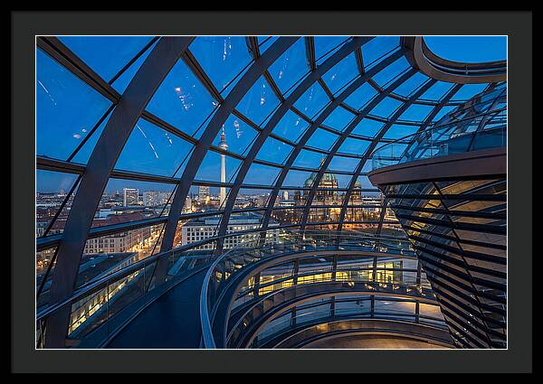 Berlin Skyline From Reichstag Dome