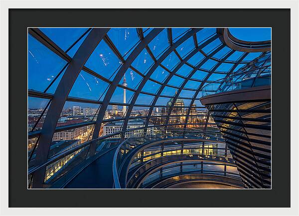 Berlin Skyline From Reichstag Dome