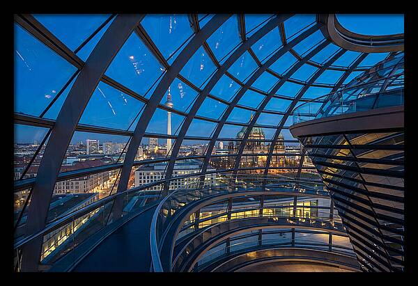 Berlin Skyline From Reichstag Dome
