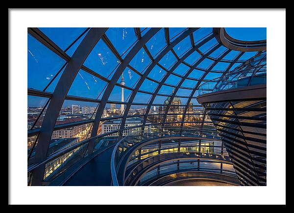 Berlin Skyline From Reichstag Dome