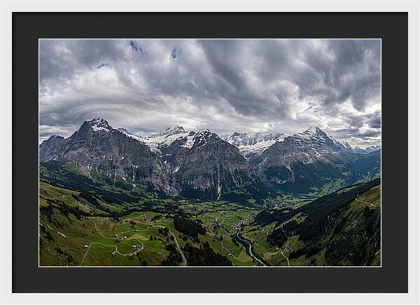 Bernese Alps From Mannlichen Ridge