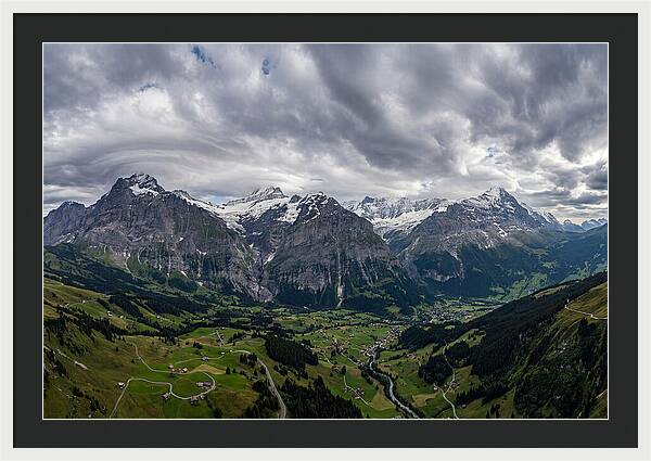 Bernese Alps From Mannlichen Ridge
