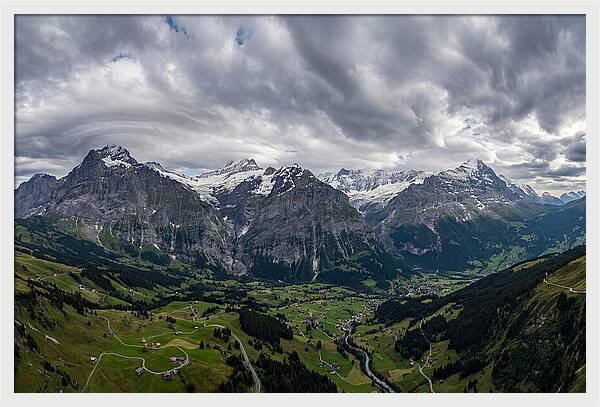 Bernese Alps From Mannlichen Ridge
