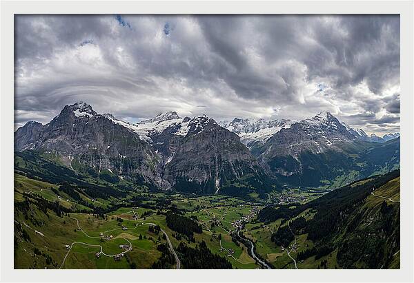 Bernese Alps From Mannlichen Ridge