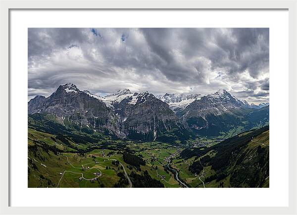 Bernese Alps From Mannlichen Ridge