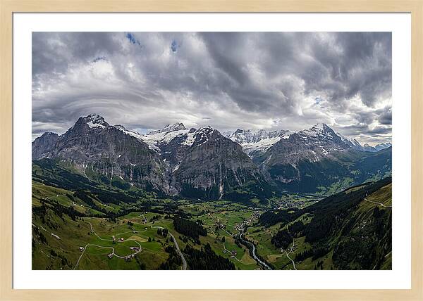 Bernese Alps From Mannlichen Ridge