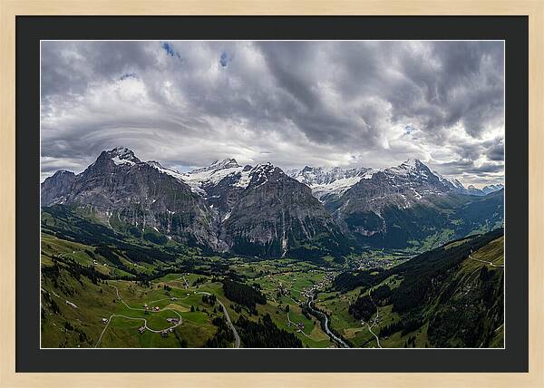 Bernese Alps From Mannlichen Ridge