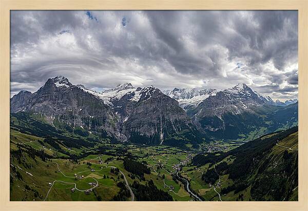 Bernese Alps From Mannlichen Ridge
