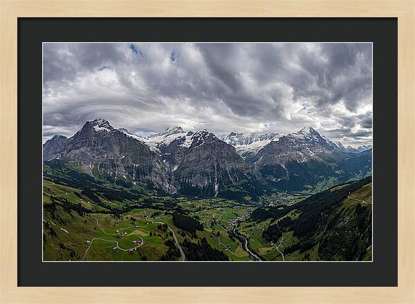 Bernese Alps From Mannlichen Ridge