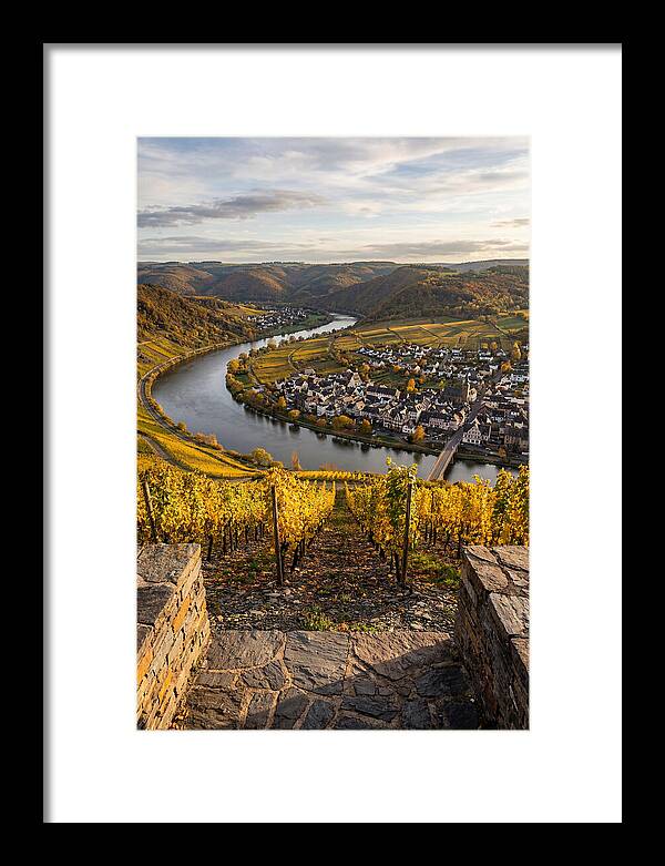 Bernkastel Kues Above Mosel Valley