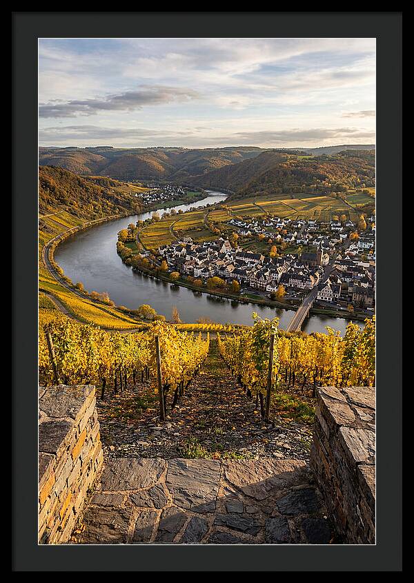 Bernkastel Kues Above Mosel Valley