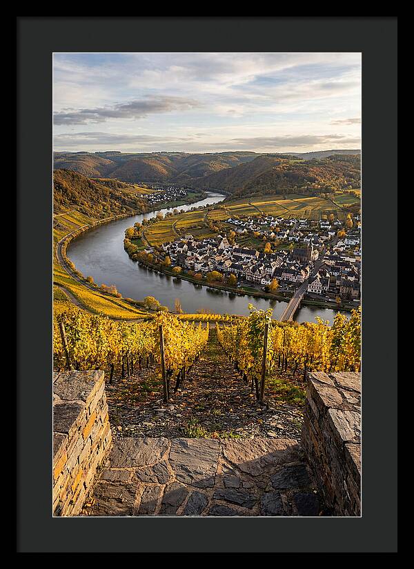 Bernkastel Kues Above Mosel Valley