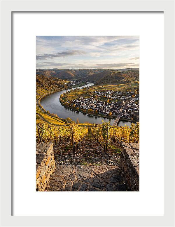 Bernkastel Kues Above Mosel Valley