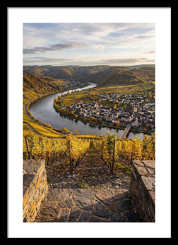 Bernkastel Kues Above Mosel Valley