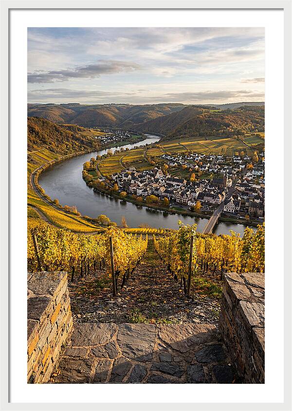 Bernkastel Kues Above Mosel Valley