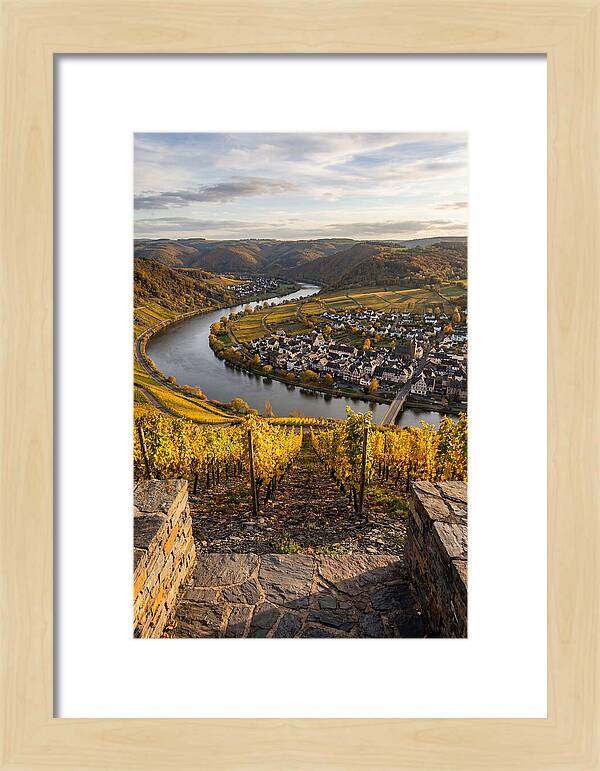 Bernkastel Kues Above Mosel Valley