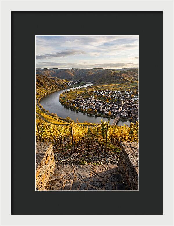 Bernkastel Kues Above Mosel Valley