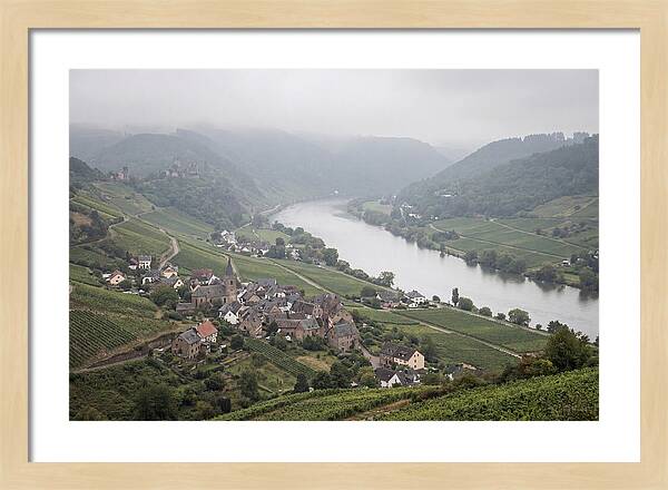 Bernkastel Kues Above Mosel Valley