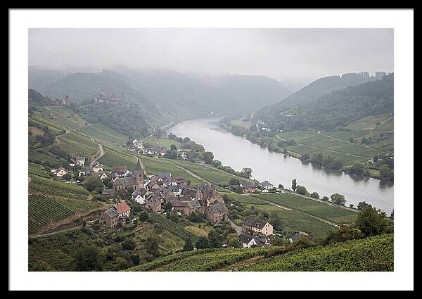 Bernkastel Kues Above Mosel Valley