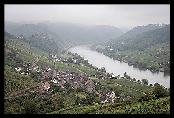 Bernkastel Kues Above Mosel Valley