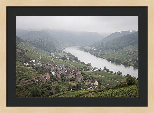 Bernkastel Kues Above Mosel Valley