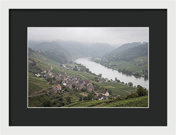 Bernkastel Kues Above Mosel Valley
