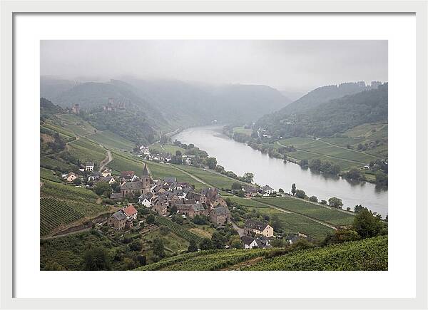 Bernkastel Kues Above Mosel Valley