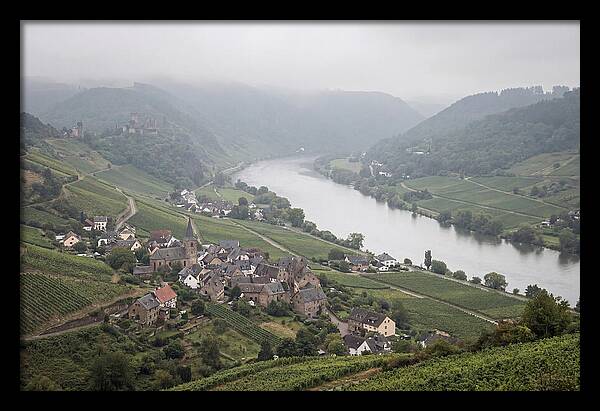 Bernkastel Kues Above Mosel Valley