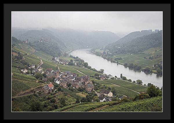 Bernkastel Kues Above Mosel Valley