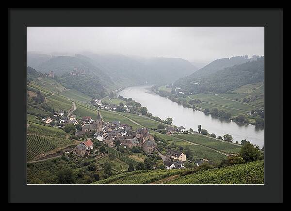 Bernkastel Kues Above Mosel Valley
