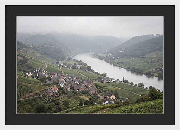 Bernkastel Kues Above Mosel Valley