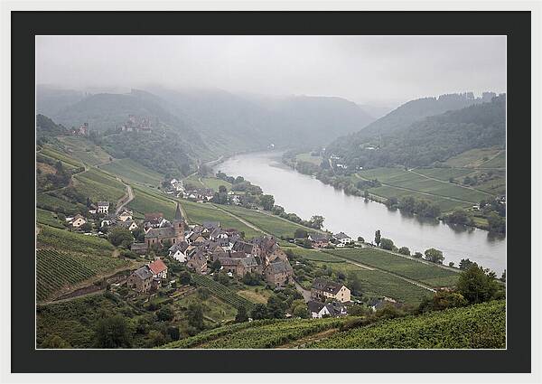 Bernkastel Kues Above Mosel Valley