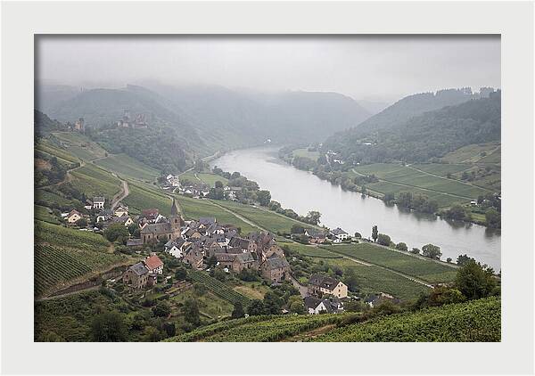 Bernkastel Kues Above Mosel Valley