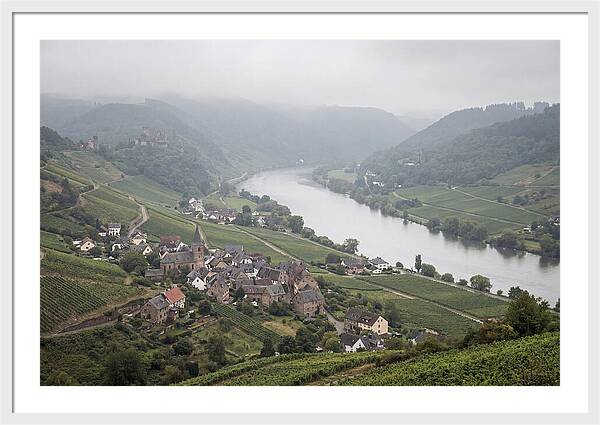 Bernkastel Kues Above Mosel Valley