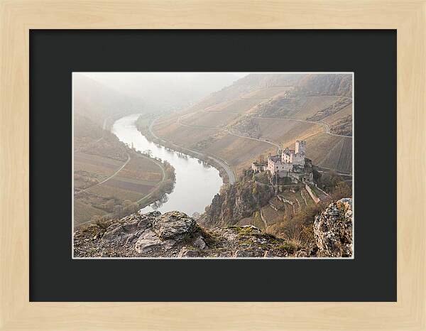 Bernkastel Kues Overlooking Mosel River