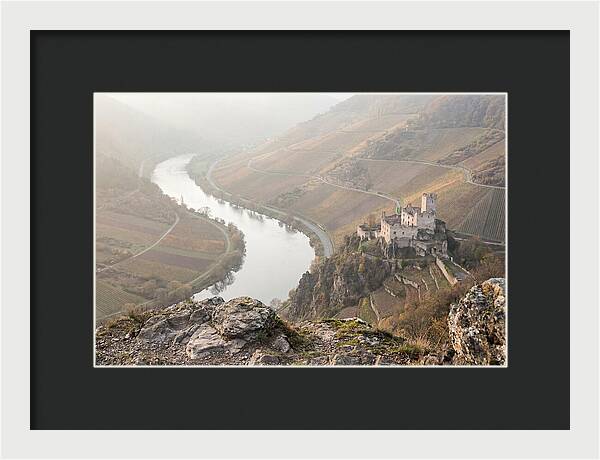 Bernkastel Kues Overlooking Mosel River