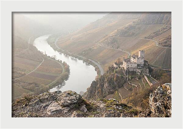 Bernkastel Kues Overlooking Mosel River