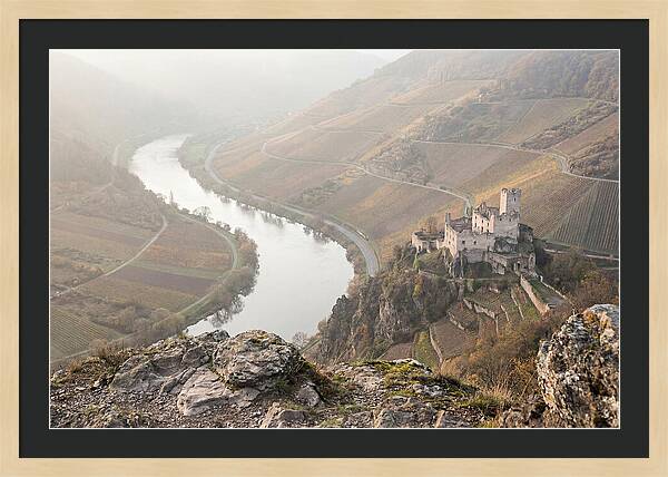 Bernkastel Kues Overlooking Mosel River