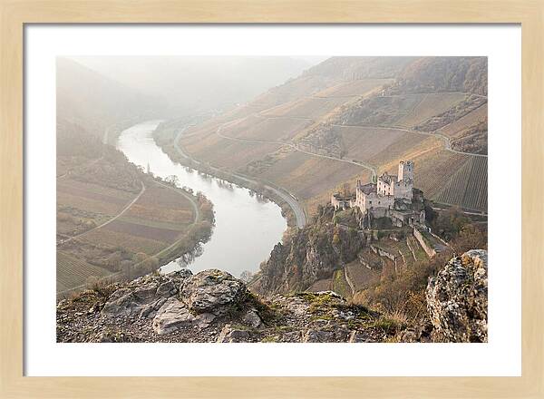 Bernkastel Kues Overlooking Mosel River