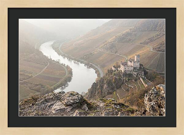 Bernkastel Kues Overlooking Mosel River