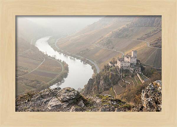Bernkastel Kues Overlooking Mosel River