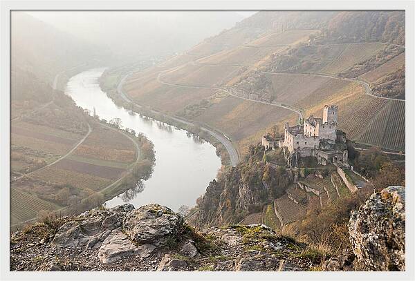 Bernkastel Kues Overlooking Mosel River