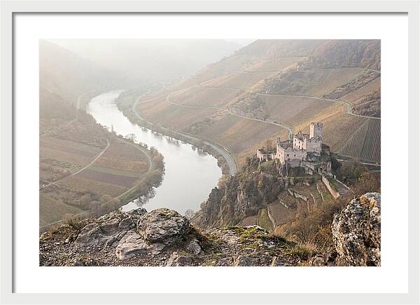 Bernkastel Kues Overlooking Mosel River