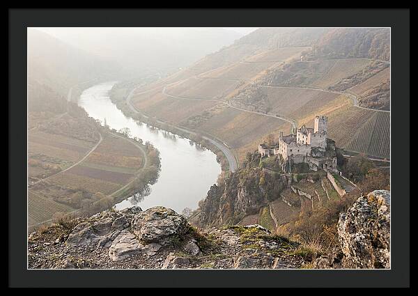 Bernkastel Kues Overlooking Mosel River