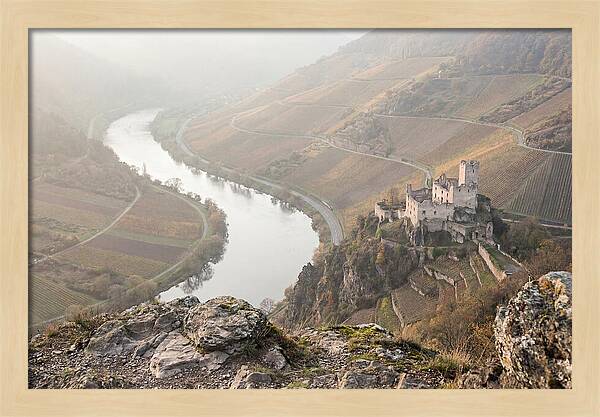Bernkastel Kues Overlooking Mosel River