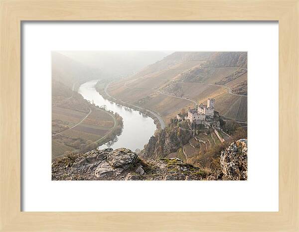 Bernkastel Kues Overlooking Mosel River