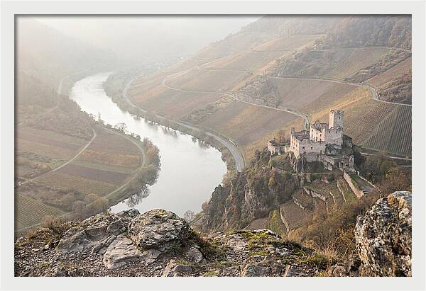 Bernkastel Kues Overlooking Mosel River