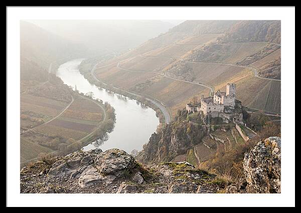 Bernkastel Kues Overlooking Mosel River