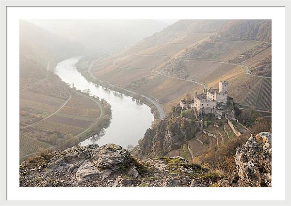 Bernkastel Kues Overlooking Mosel River